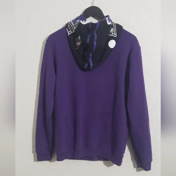 Youth NFL Baltimore Ravens Full Zip Hoodie - Picture 3 of 7